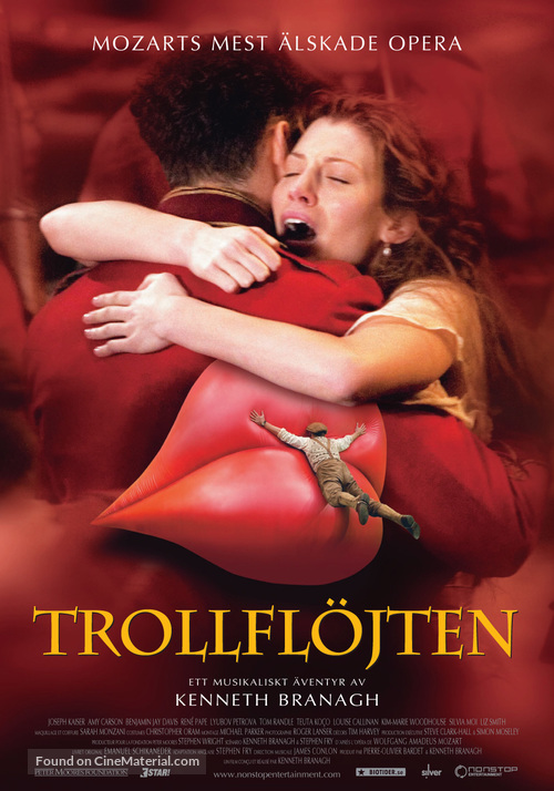The Magic Flute - Swedish Movie Poster
