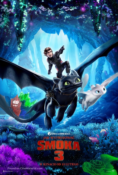 How to Train Your Dragon: The Hidden World - Polish Movie Poster