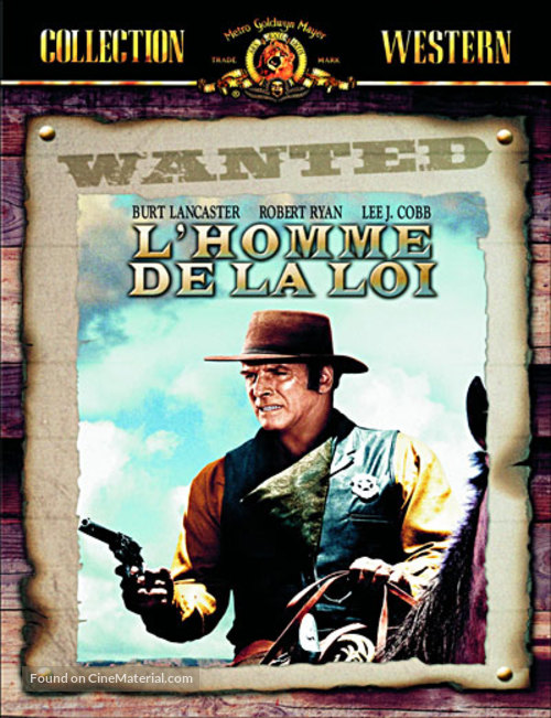 Lawman - French DVD movie cover