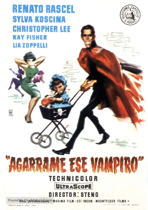 Tempi duri per i vampiri - Spanish Movie Poster