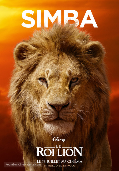 The Lion King - French Movie Poster