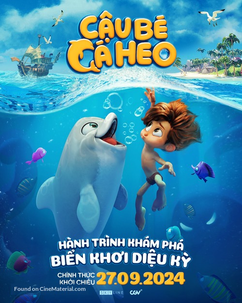 Dolphin Boy - Vietnamese Movie Poster