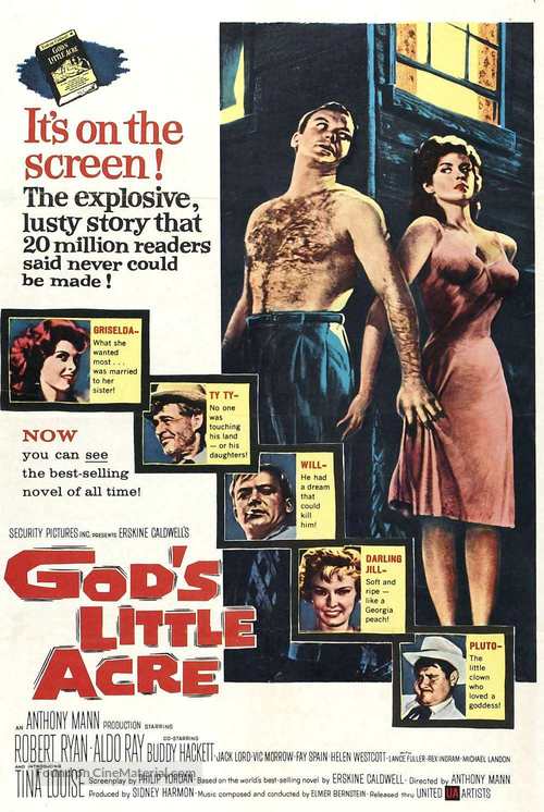 God&#039;s Little Acre - Movie Poster