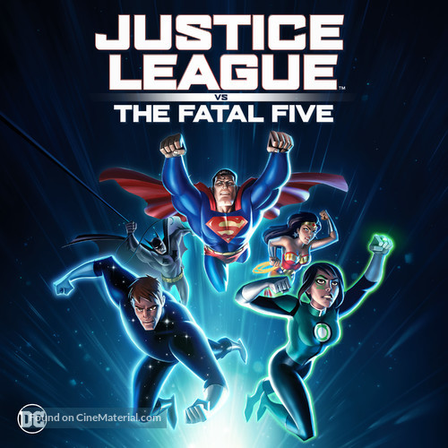 Justice League vs. the Fatal Five - Movie Poster