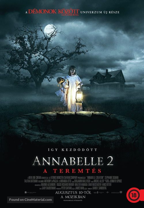 Annabelle: Creation - Hungarian Movie Poster