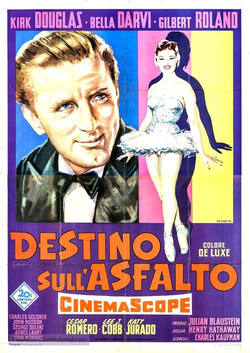 The Racers - Italian Movie Poster