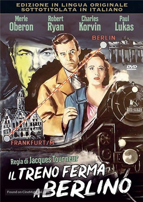 Berlin Express - Italian DVD movie cover
