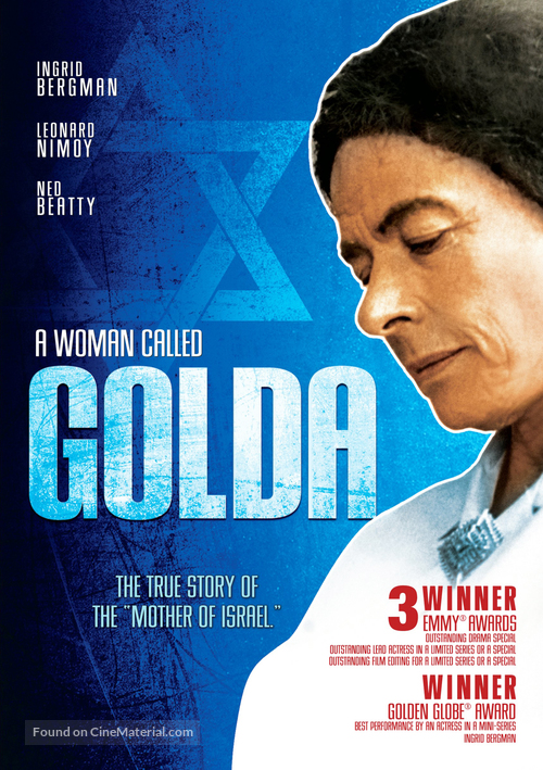 A Woman Called Golda - DVD movie cover