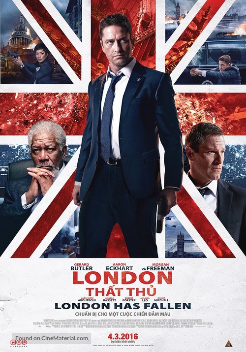 London Has Fallen - Vietnamese Movie Poster