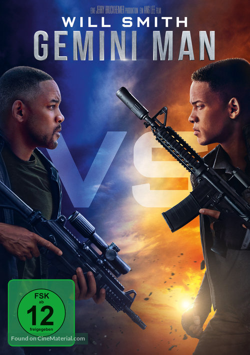 Gemini Man - German DVD movie cover