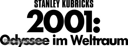 2001: A Space Odyssey - German Logo