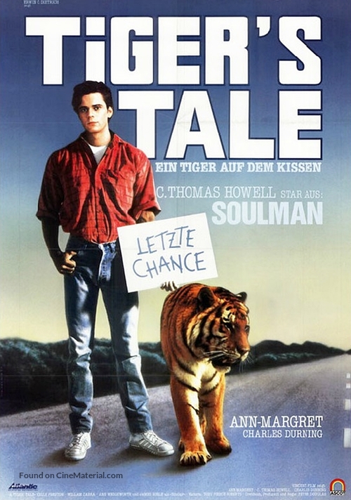 A Tiger&#039;s Tale - German Movie Poster