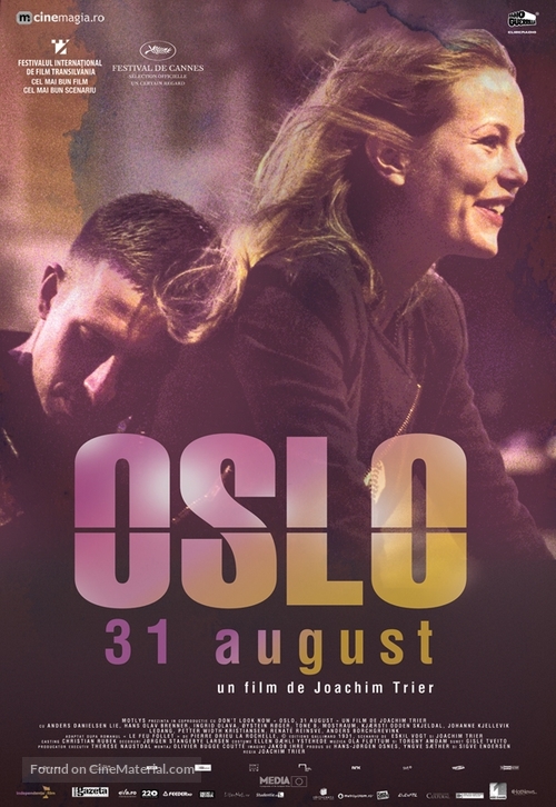 Oslo, 31. august - Romanian Movie Poster