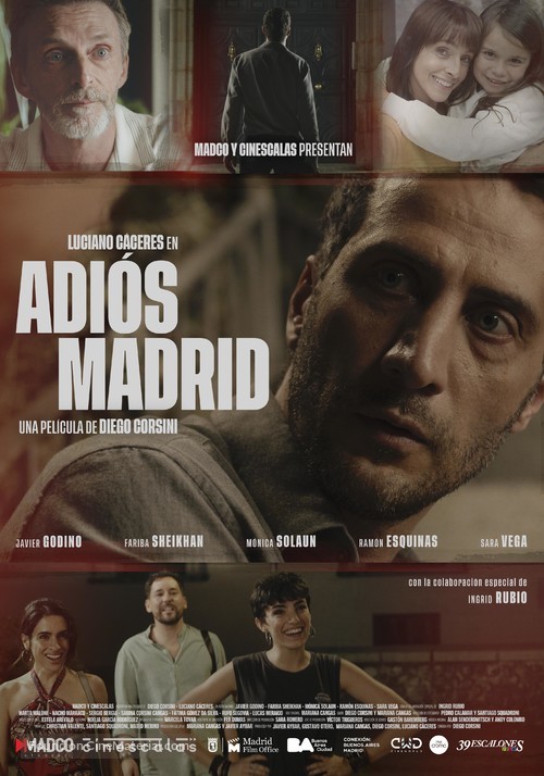 Adi&oacute;s Madrid - Spanish Movie Poster