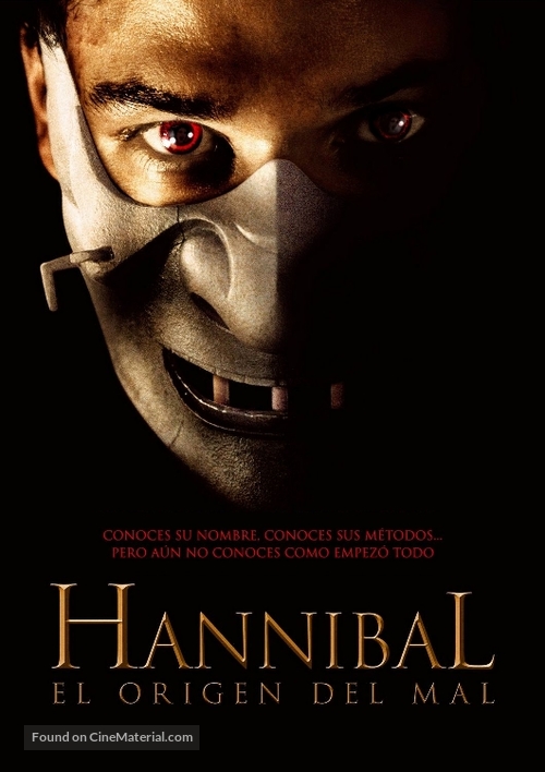Hannibal Rising - Argentinian DVD movie cover