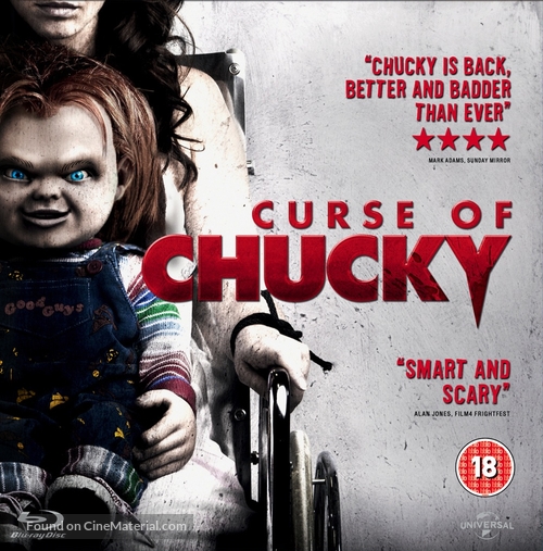 Curse of Chucky - British Blu-Ray movie cover