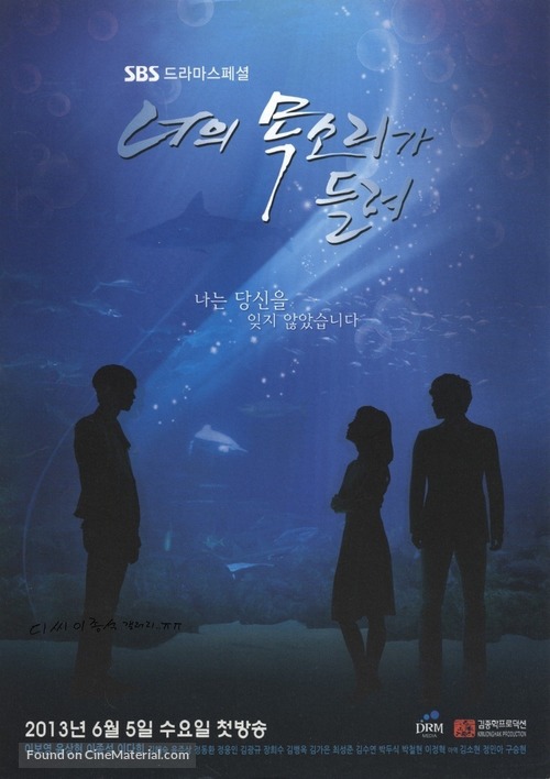 &quot;I Hear Your Voice&quot; - South Korean Movie Poster