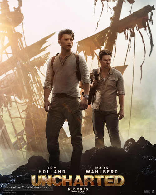 Uncharted - German Movie Poster