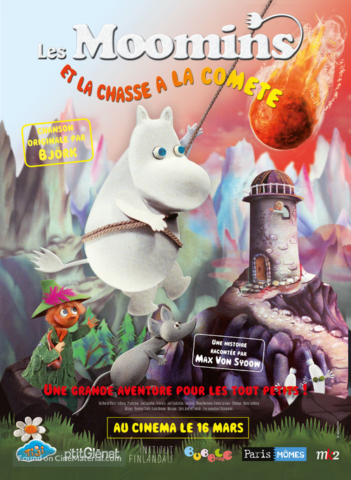 Muumi ja punainen pyrst&ouml;t&auml;hti - French Movie Poster