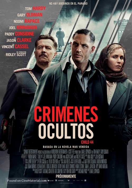 Child 44 - Mexican Movie Poster