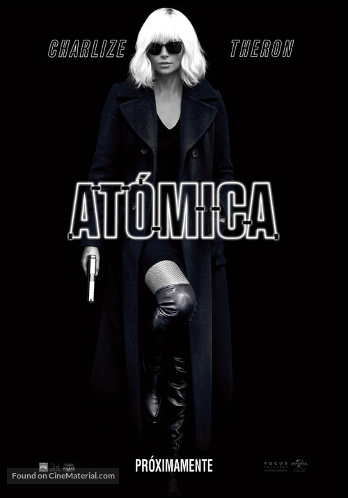 Atomic Blonde - Argentinian Movie Poster