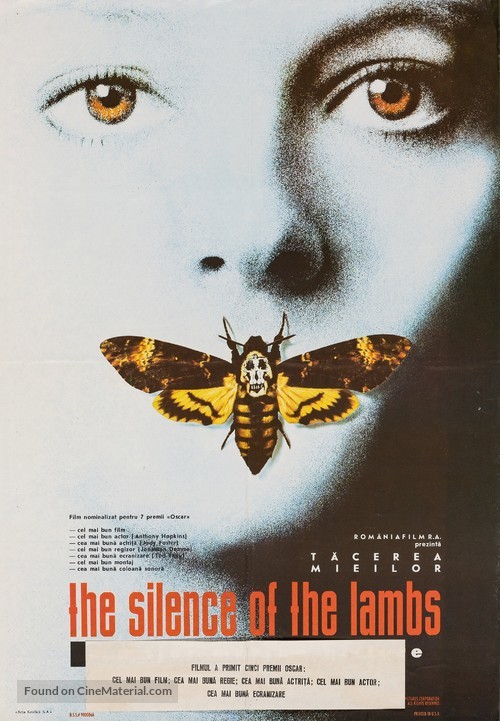 The Silence Of The Lambs - Czech Movie Poster