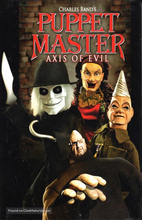 Puppet Master: Axis of Evil - German DVD movie cover
