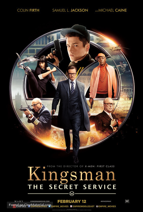 Kingsman: The Secret Service - Lebanese Movie Poster