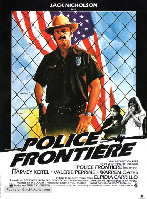 The Border - French Movie Poster