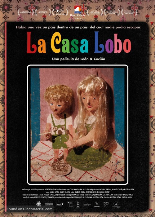 La casa lobo - Chilean Movie Poster