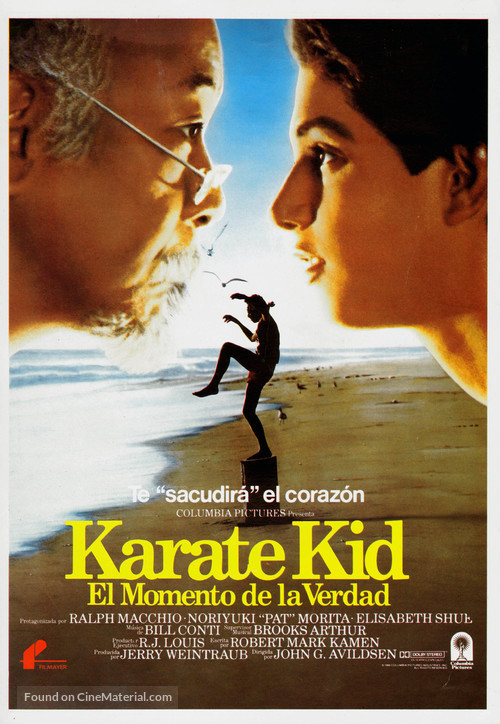 The Karate Kid - Spanish Movie Poster