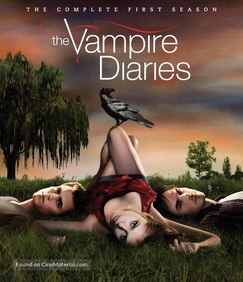 &quot;The Vampire Diaries&quot; - Blu-Ray movie cover