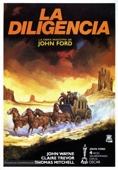 Stagecoach - Spanish Movie Poster