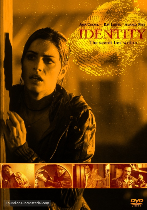 Identity - DVD movie cover