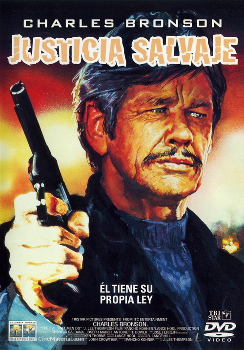 The Evil That Men Do - Spanish DVD movie cover