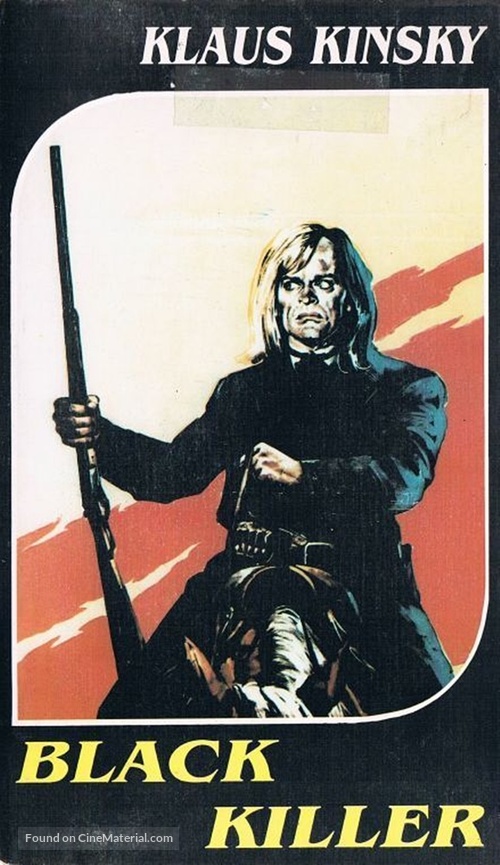 Black Killer - Yugoslav VHS movie cover