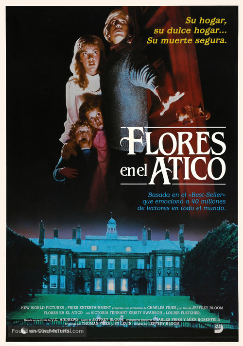 Flowers in the Attic - Spanish Movie Poster