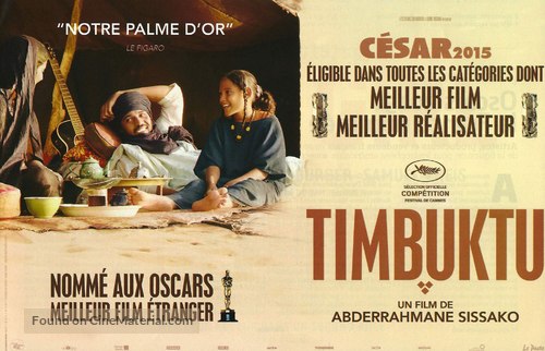 Timbuktu - French Movie Poster