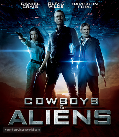 Cowboys &amp; Aliens - Italian Blu-Ray movie cover