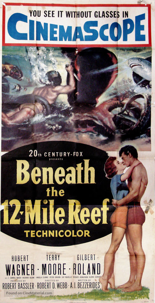 Beneath the 12-Mile Reef - Movie Poster