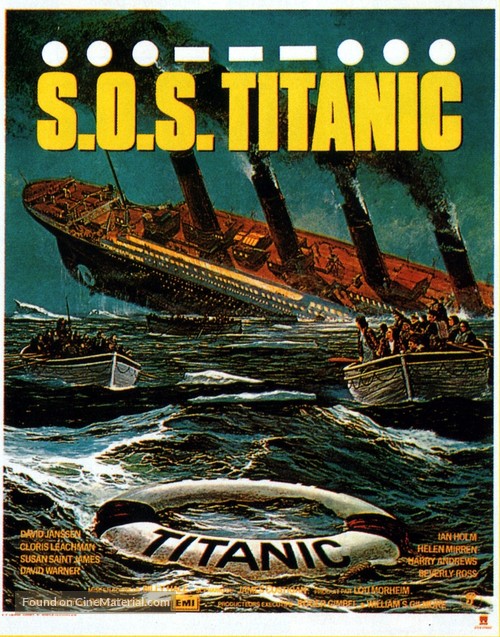 S.O.S. Titanic - French Movie Poster