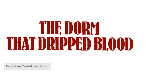 The Dorm That Dripped Blood - Logo