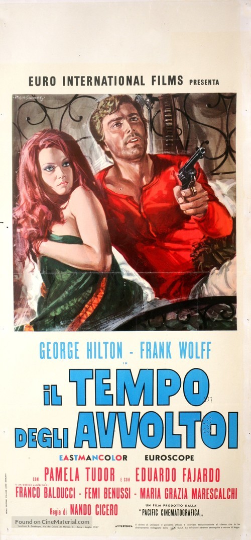 Il tempo degli avvoltoi - Italian Movie Poster