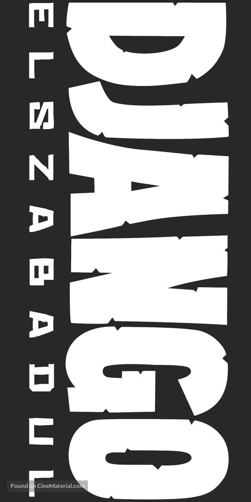 Django Unchained - Hungarian Logo