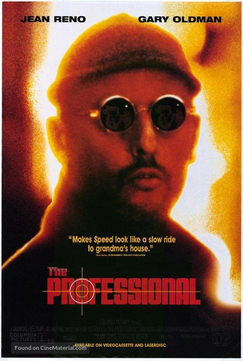 L&eacute;on: The Professional - Video release movie poster