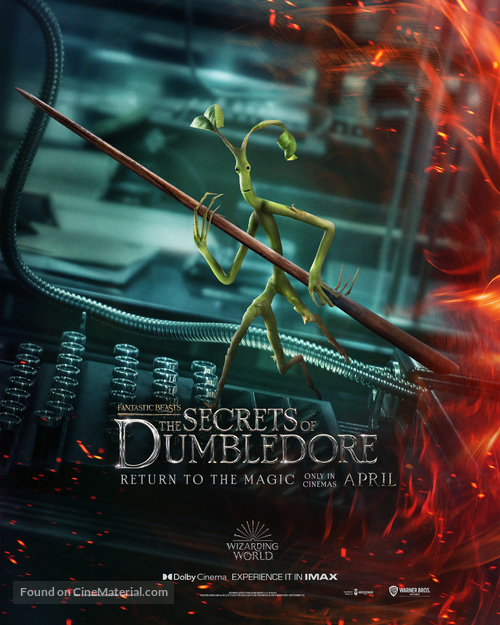 Fantastic Beasts: The Secrets of Dumbledore - Canadian Movie Poster