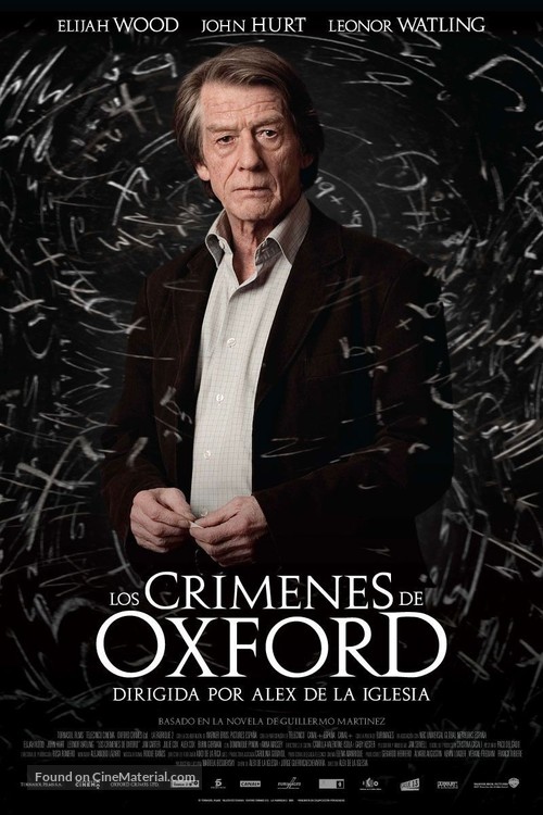 The Oxford Murders - Spanish Movie Poster