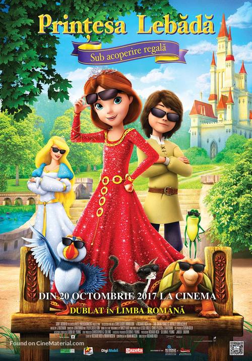 The Swan Princess: Royally Undercover - Romanian Movie Poster