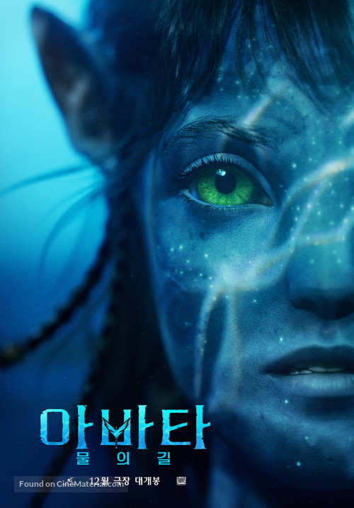 Avatar: The Way of Water - South Korean Movie Poster