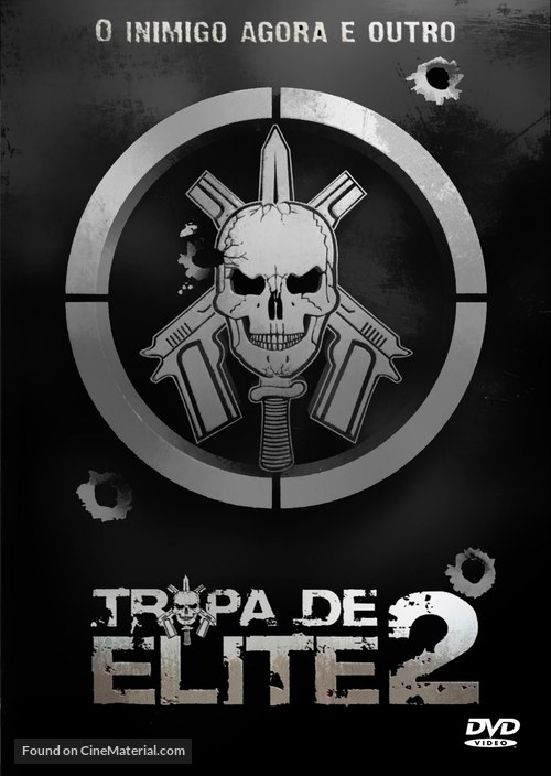 Tropa de Elite 2 - O Inimigo Agora &Eacute; Outro - Brazilian DVD movie cover